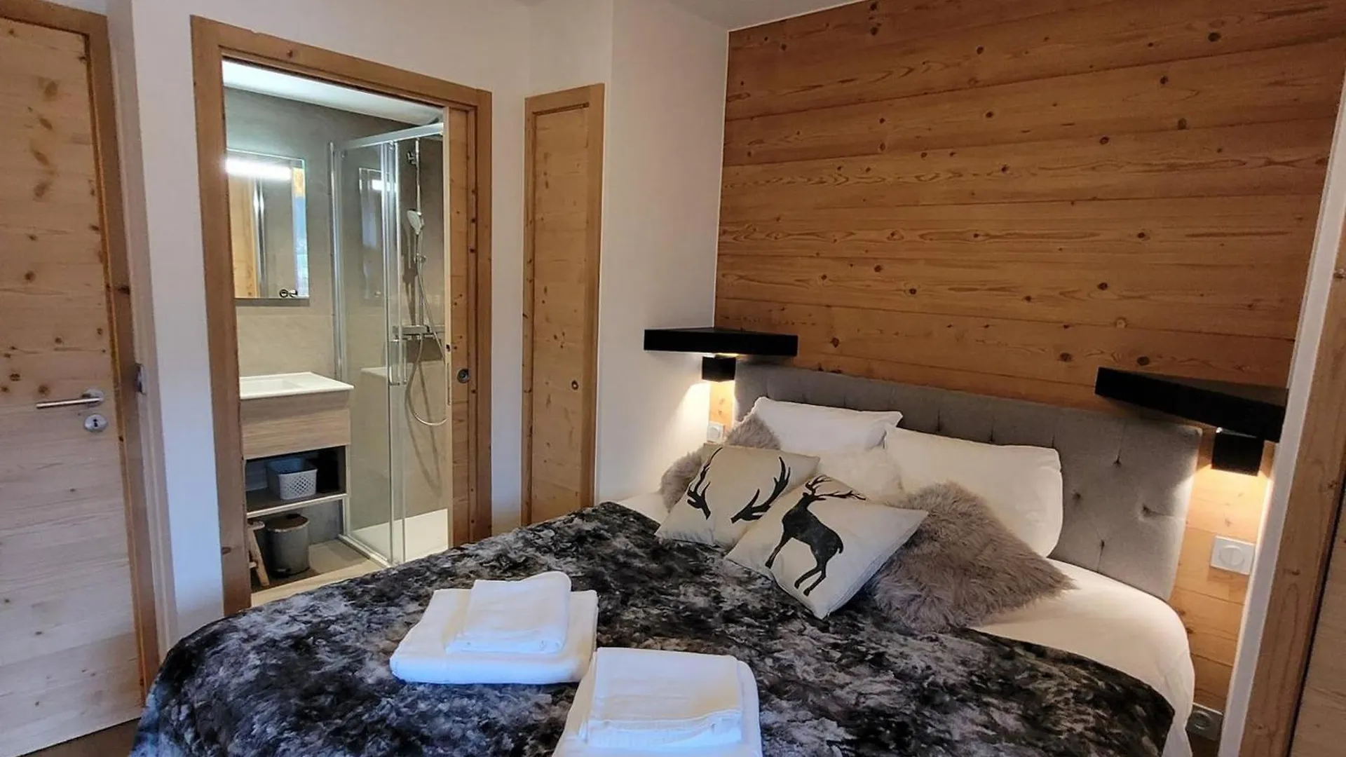 Lägenhet Appartement 4* Avec 2 Suites, Balcon, Garage, Acces Rapide Aux Pistes, Wifi - Fr-1-598-139 Les Gets