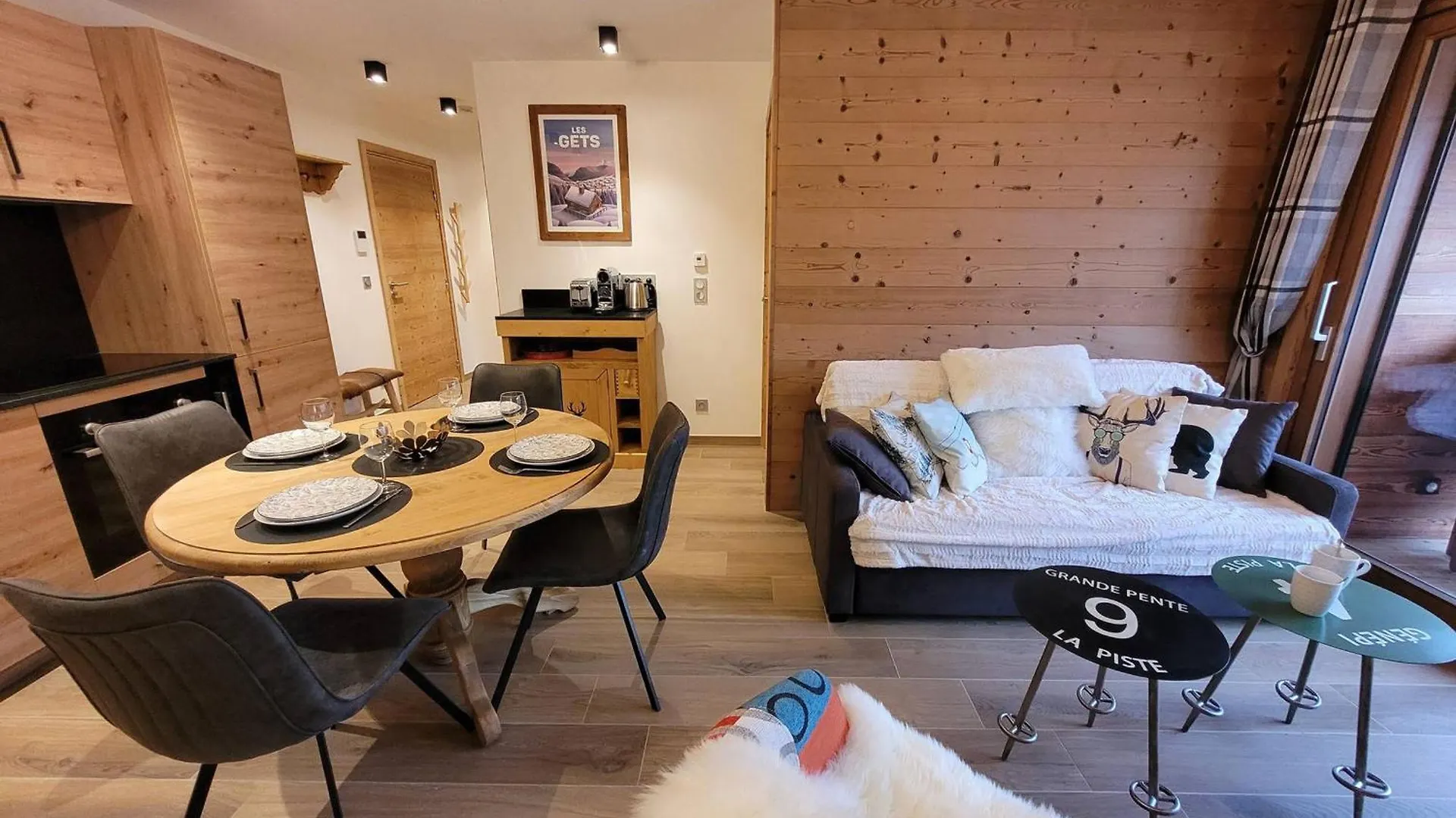 Appartement 4* Avec 2 Suites, Balcon, Garage, Acces Rapide Aux Pistes, Wifi - Fr-1-598-139 Les Gets